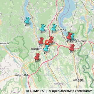 Mappa Via Fornace, 28013 Gattico NO, Italia (6.07364)