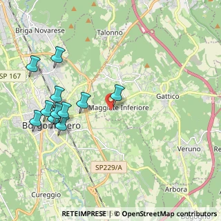 Mappa Via Fornace, 28013 Gattico NO, Italia (2.21364)
