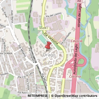 Mappa Piazza Vittorio Veneto, 16, 21040 Jerago con Orago, Varese (Lombardia)