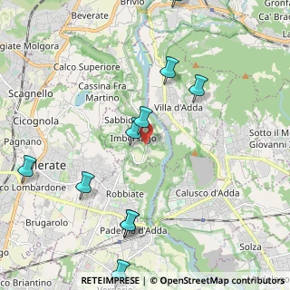 Mappa Strada Provinciale, 23898 Imbersago LC, Italia (2.66)