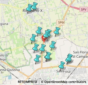 Mappa Via E. Toti, 31039 Vallà TV, Italia (1.65813)