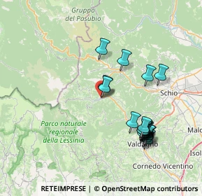 Mappa Via Campogrosso, 36076 Recoaro Terme VI, Italia (7.7335)