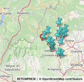 Mappa Via Campogrosso, 36076 Recoaro Terme VI, Italia (11.382)