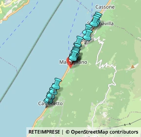 Mappa Via San Giovanni, 37010 Brenzone sul Garda VR, Italia (1.374)