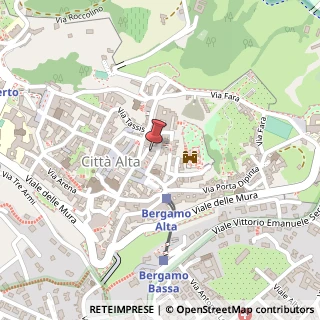 Mappa Piazza Mercato del Fieno, 13, 24129 Bergamo BG, Italia, 24129 Bergamo, Bergamo (Lombardia)