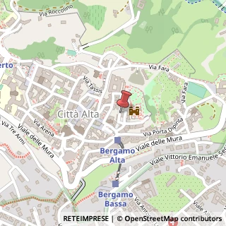 Mappa Via Solata, 1, 24129 Bergamo, Bergamo (Lombardia)