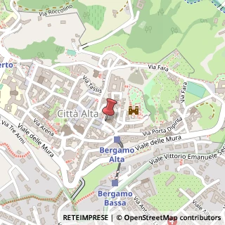 Mappa Via Gombito, 24, 24129 Bergamo, Bergamo (Lombardia)