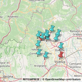 Mappa Via Camin, 36015 Schio VI, Italia (9.83923)