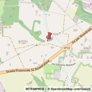 Mappa Via per Novedrate, 21/23, 22066 Mariano Comense, Como (Lombardia)
