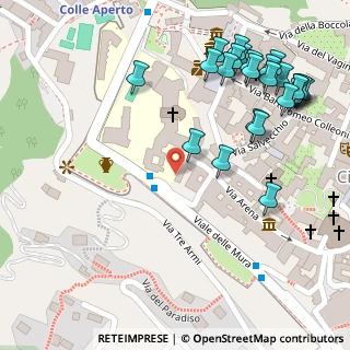 Mappa Via Arena, 24129 Bergamo BG, Italia (0.16458)