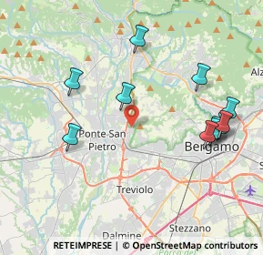 Mappa Via Don Giovanni Todeschini, 24030 Mozzo BG, Italia (4.32091)