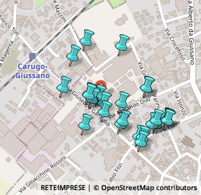 Mappa Via Giuseppe Garibaldi, 20034 Giussano MB, Italia (0.20385)