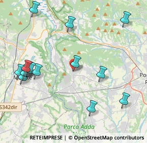 Mappa Via Giuseppe Verdi, 24030 Carvico BG, Italia (4.916)