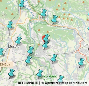 Mappa Via Giuseppe Verdi, 24030 Carvico BG, Italia (6.071)