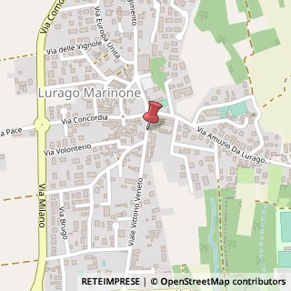 Mappa Via Carolina Litta Rusca, 39, 22070 Lurago Marinone, Como (Lombardia)