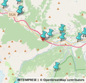 Mappa 11010 Avise AO, Italia (5.89571)