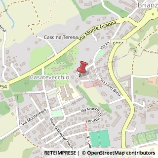 Mappa Via Giuseppe Verdi, 14, 23876 Monticello Brianza, Lecco (Lombardia)