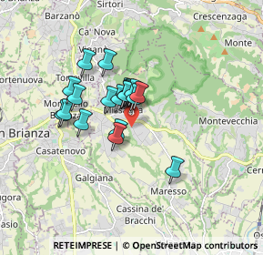 Mappa Via Primo Maggio, 23873 Missaglia LC, Italia (1.162)