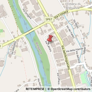 Mappa Via Calcara, 25, 36042 Breganze, Vicenza (Veneto)