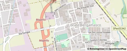 Mappa Ponte San Pietro