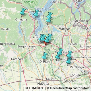 Mappa Via Vernome, 28053 Castelletto sopra Ticino NO, Italia (13.60692)