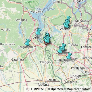 Mappa Via Vernome, 28053 Castelletto sopra Ticino NO, Italia (11.073)