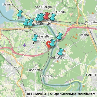 Mappa Via Vernome, 28053 Castelletto sopra Ticino NO, Italia (2.04083)