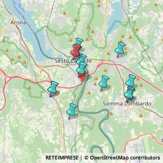Mappa Via Vernome, 28053 Castelletto sopra Ticino NO, Italia (3.32308)