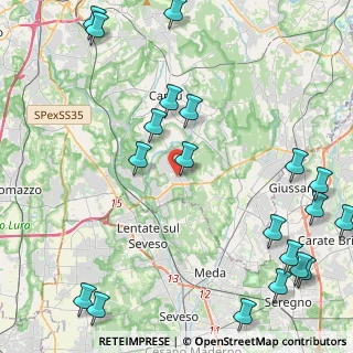 Mappa VIa Necchi, 22060 Figino Serenza CO, Italia (6.0465)