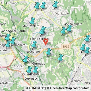 Mappa VIa Necchi, 22060 Figino Serenza CO, Italia (2.6775)
