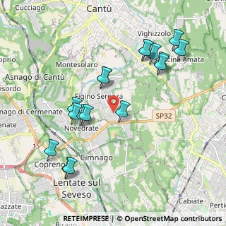 Mappa VIa Necchi, 22060 Figino Serenza CO, Italia (2.06235)