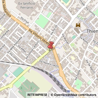 Mappa Via San Maria dell'Olmo, 7, 36016 Thiene, Vicenza (Veneto)