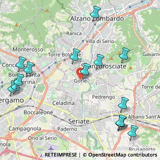 Mappa Via Guglielmo Marconi, 24020 Gorle BG, Italia (2.79733)