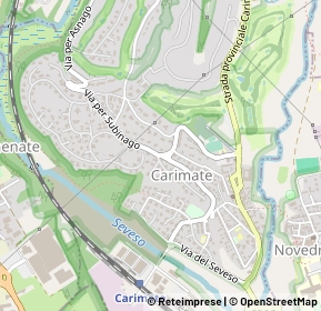 Mappa 22060 Carimate CO, Italia (0.38462)