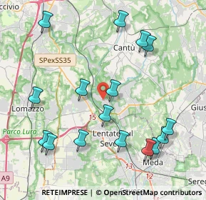 Mappa Strada Privata del Cavalluccio, 22060 Carimate CO, Italia (4.60125)