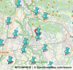 Mappa Viale, 24030 Carvico BG, Italia (6.0665)