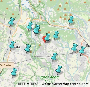 Mappa Viale, 24030 Carvico BG, Italia (4.31143)