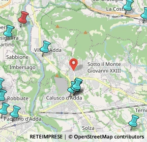 Mappa Viale, 24030 Carvico BG, Italia (3.4975)