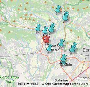 Mappa Via Don Lorenzo Allegrini, 24036 Ponte San Pietro BG, Italia (3.30929)