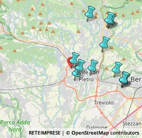 Mappa Via Don Lorenzo Allegrini, 24036 Ponte San Pietro BG, Italia (4.15769)