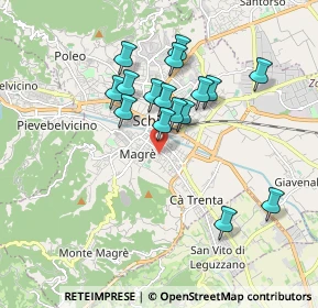 Mappa Via Este, 36015 Schio VI, Italia (1.56125)