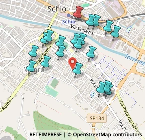 Mappa Via Este, 36015 Schio VI, Italia (0.448)