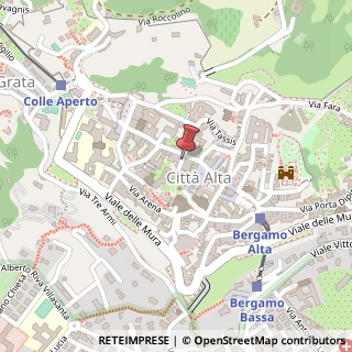Mappa Via colleoni bartolomeo 15, 24129 Bergamo, Bergamo (Lombardia)