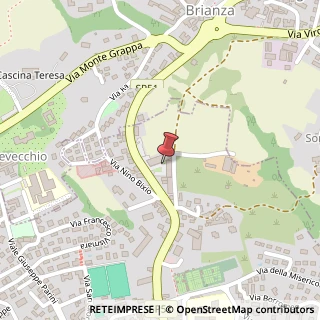 Mappa Via Generale G. Sirtori, 26B, 23880 Casatenovo, Lecco (Lombardia)