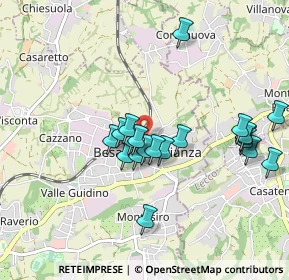 Mappa Via della Torre, 20842 Besana In Brianza MB, Italia (0.8425)
