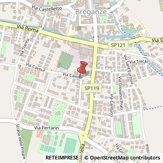 Mappa Via Cavour,  9, 36042 Breganze, Vicenza (Veneto)