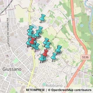 Mappa Cascina Lazzaretto, 20034 Giussano MB, Italia (0.356)
