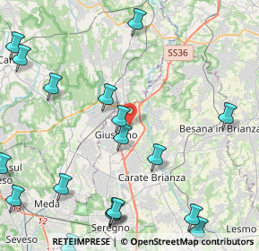 Mappa Cascina Lazzaretto, 20034 Giussano MB, Italia (6.172)