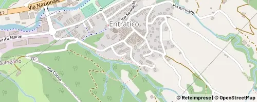 Mappa Entratico