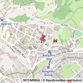 Mappa Via Gombito, 12/D, 24129 Bergamo, Bergamo (Lombardia)